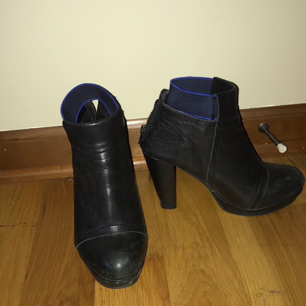 black heels